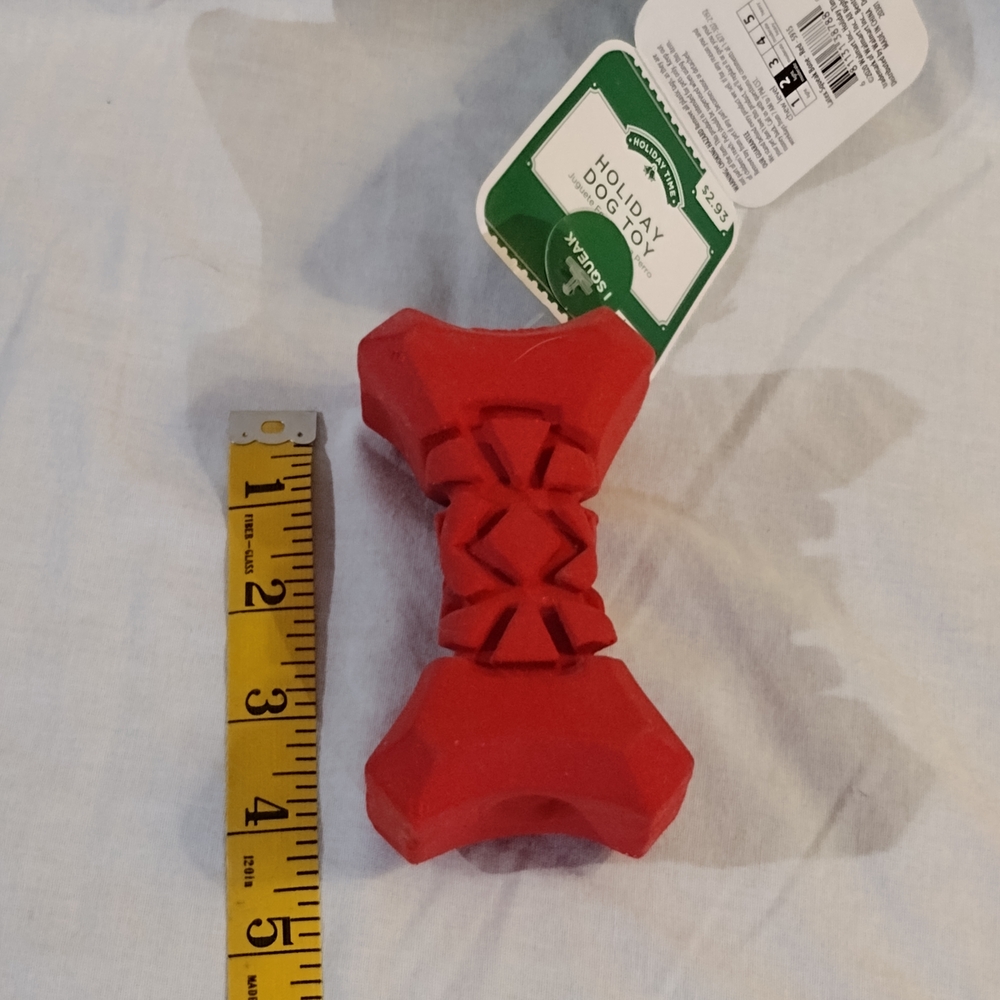 Festive Dog Toy Set with Red and Green Colors - Picture 7 of 9